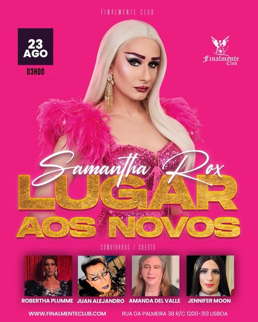 Samantha Rox: Lugar aos Novos