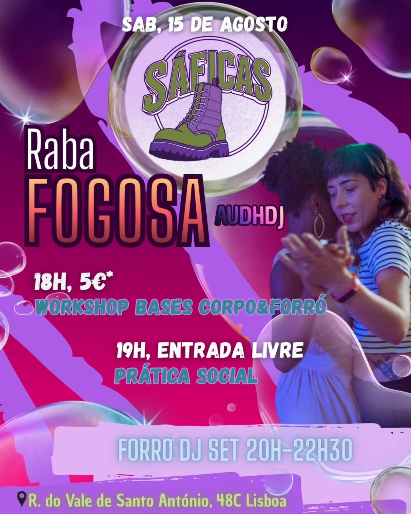 Forró nas Sáficas