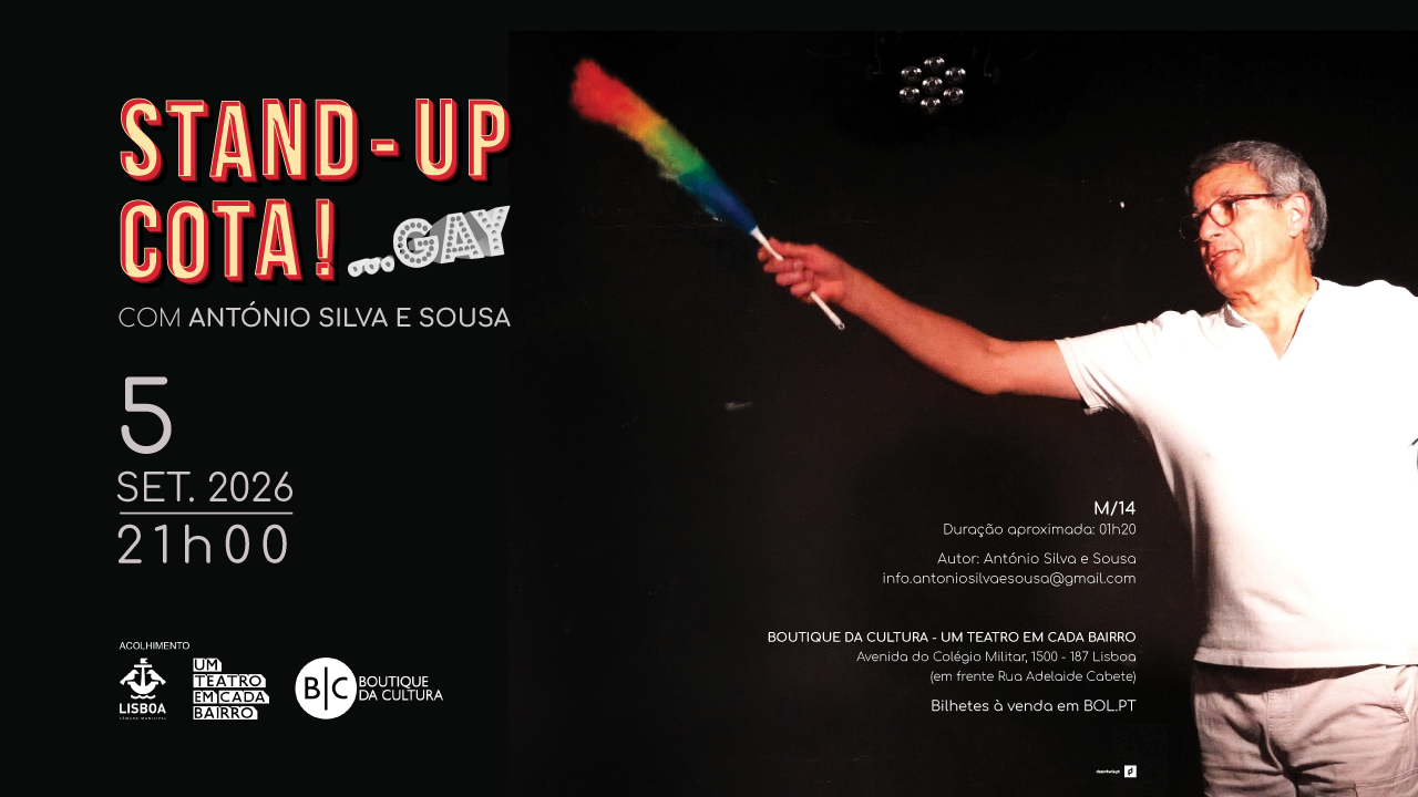 STAND-UP COTA!... gay
